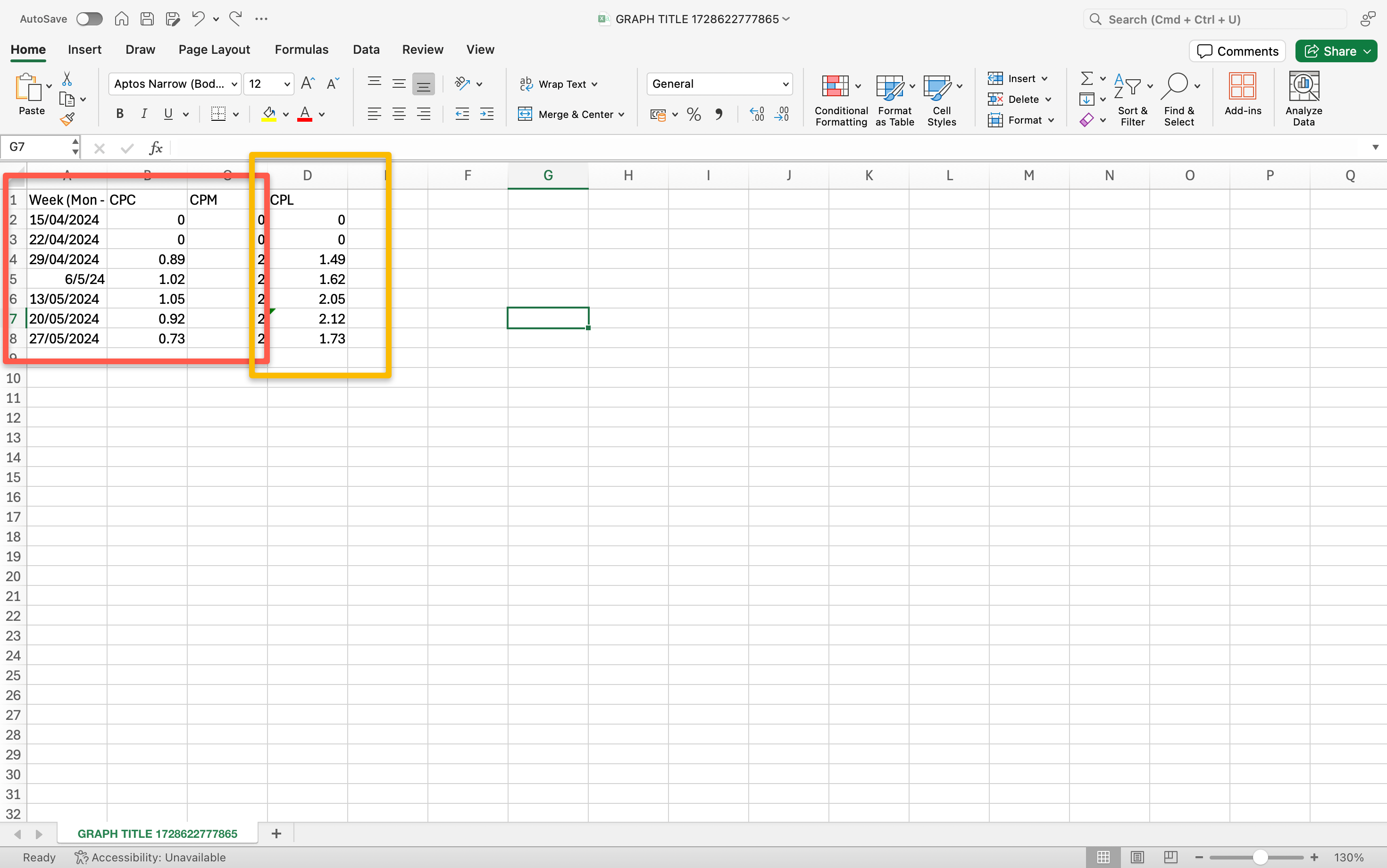 Edited CSV file with a new column